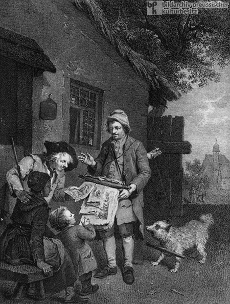Peddling Copperplate Engravings (1766)